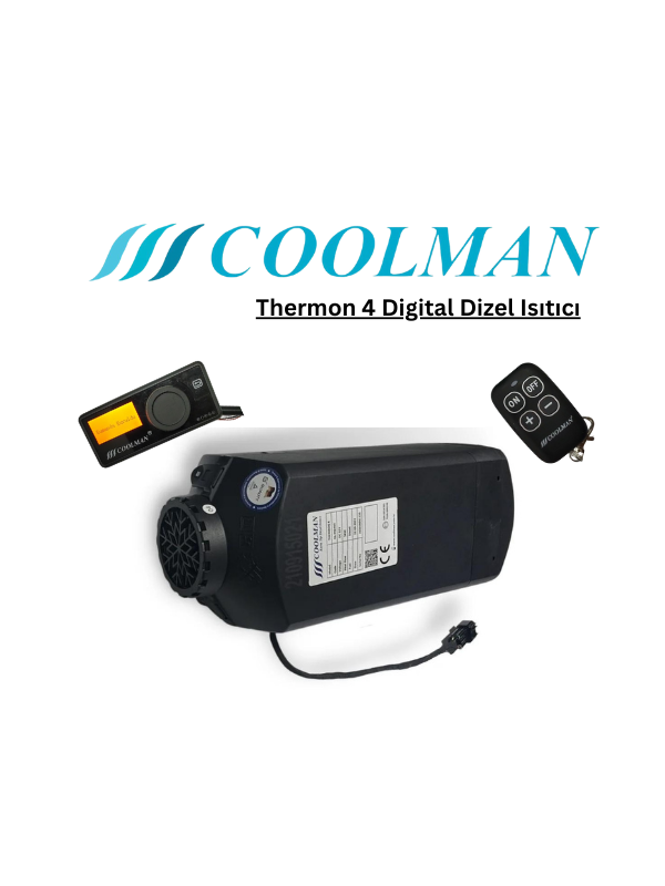Thermon 4 Dijital Dizel Isıtıcı 5 kW (12-24V)
