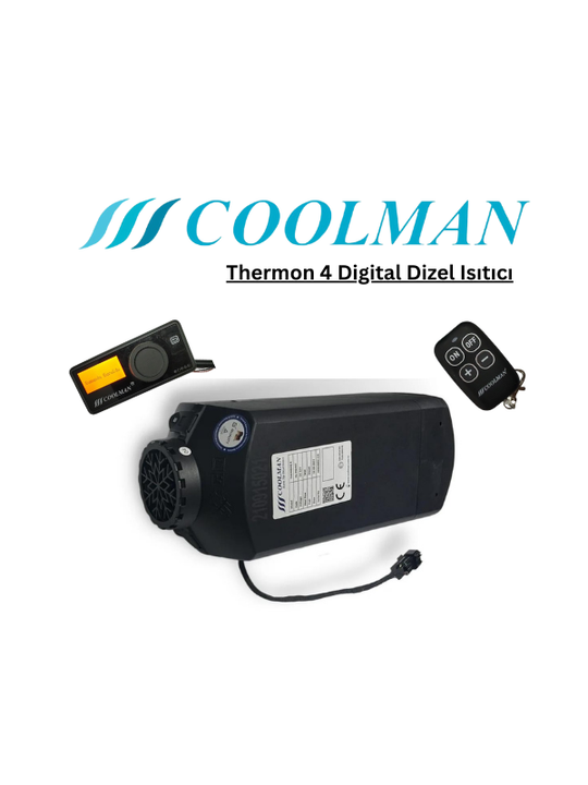 Thermon 4 Dijital Dizel Isıtıcı 5 kW (12-24V)