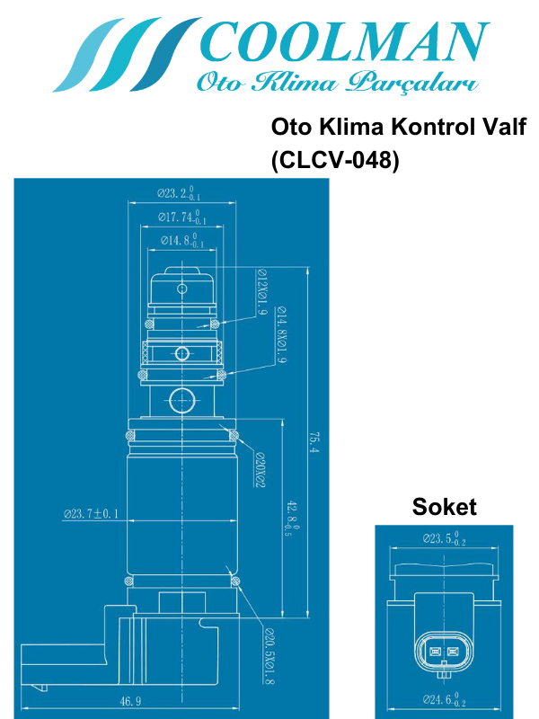 Kompresör Kontrol Valfi (CLCV-048)