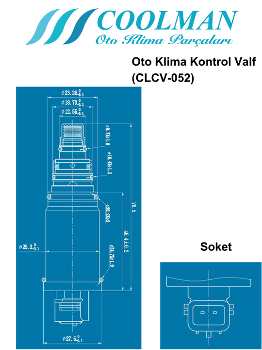 Kompresör Kontrol Valfi (CLCV-052)