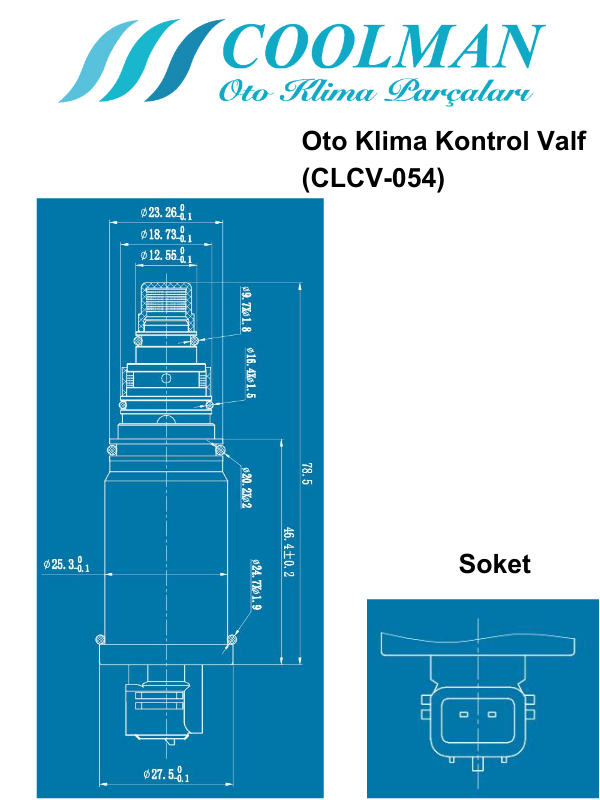 Kompresör Kontrol Valfi (CLCV-054)