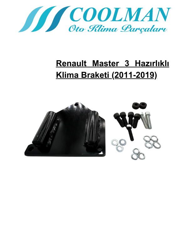 Renault Master 3 Hazırlıklı Klima Braketi (2011-2019)