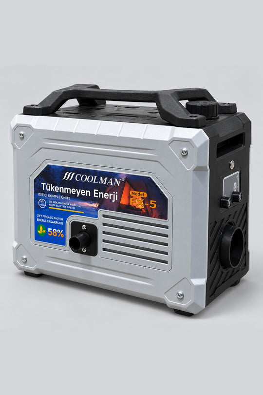 Coolman FX-5 Jeneratörlü Dizel Isıtıcı (5.5kW)