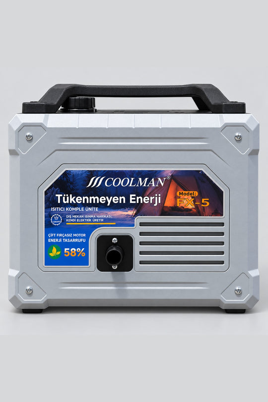 Coolman FX-5 Jeneratörlü Dizel Isıtıcı (5.5kW)