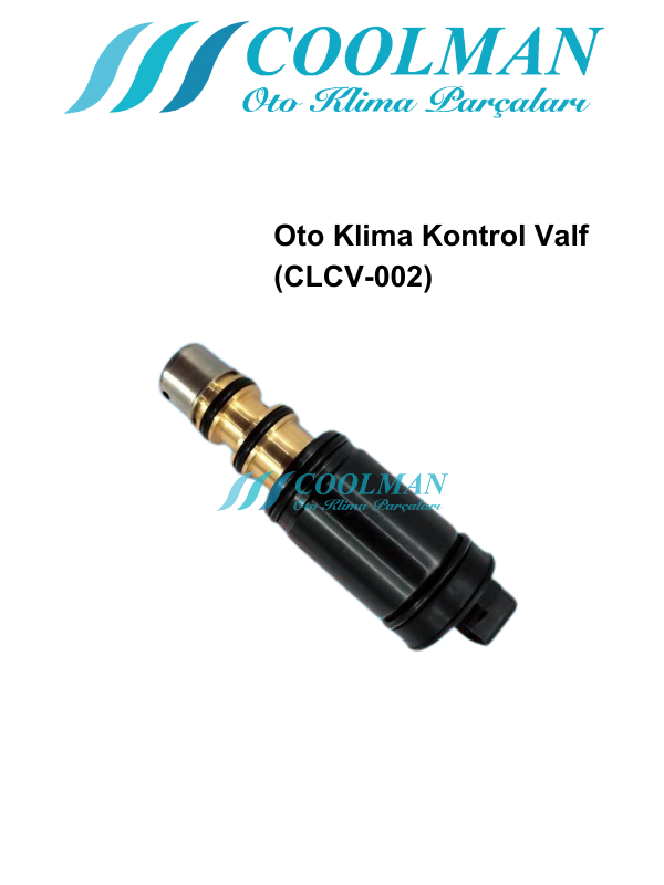 Kompresör Kontrol Valfi (CLCV-002)