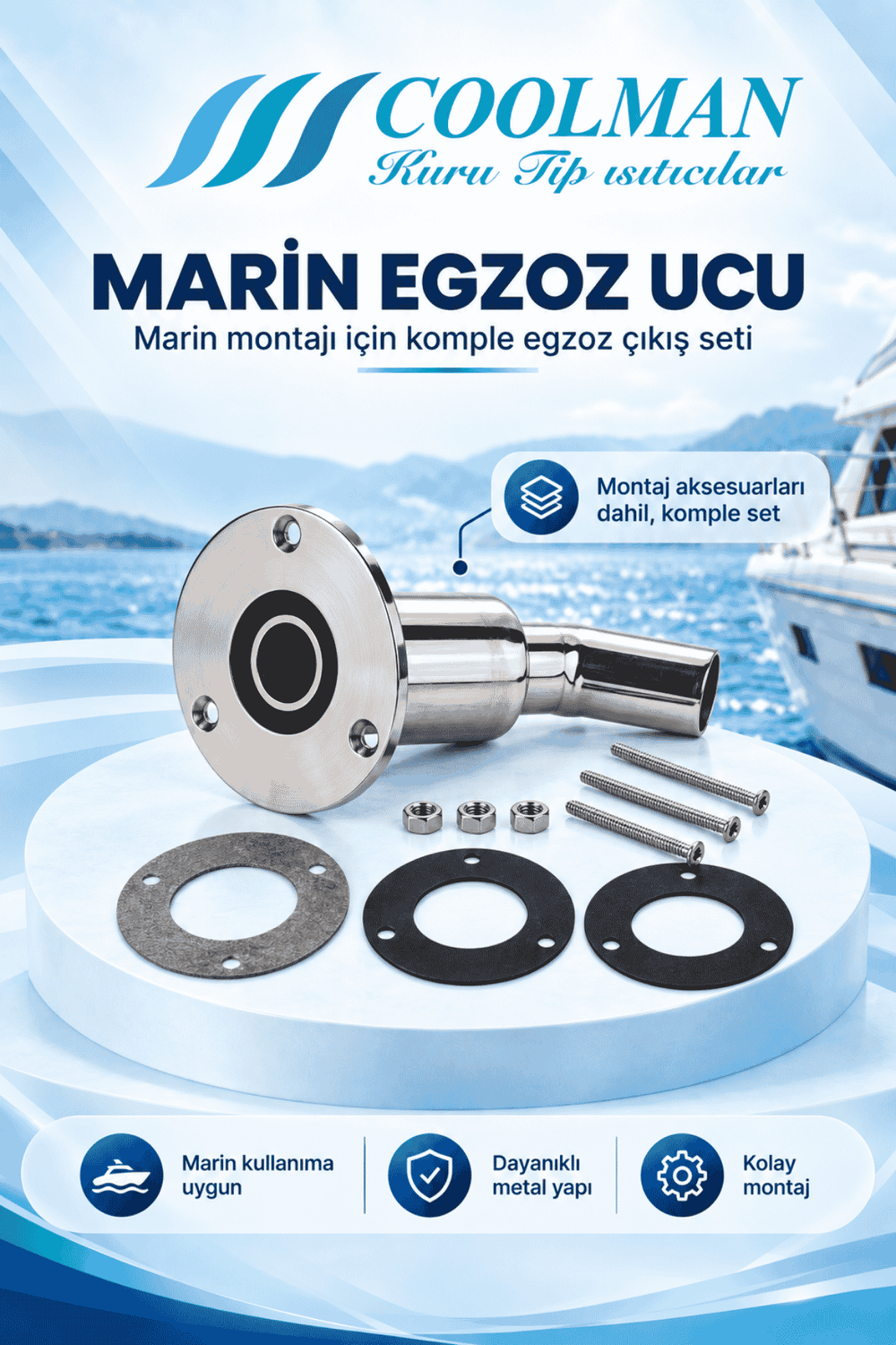 Tekne ve Marin Dizel Isıtıcı Montaj Seti
