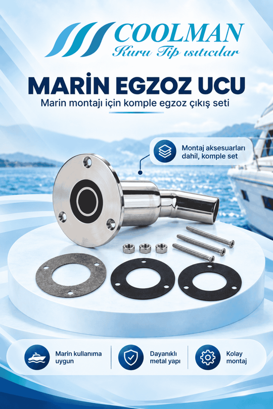 Tekne ve Marin Dizel Isıtıcı Montaj Seti