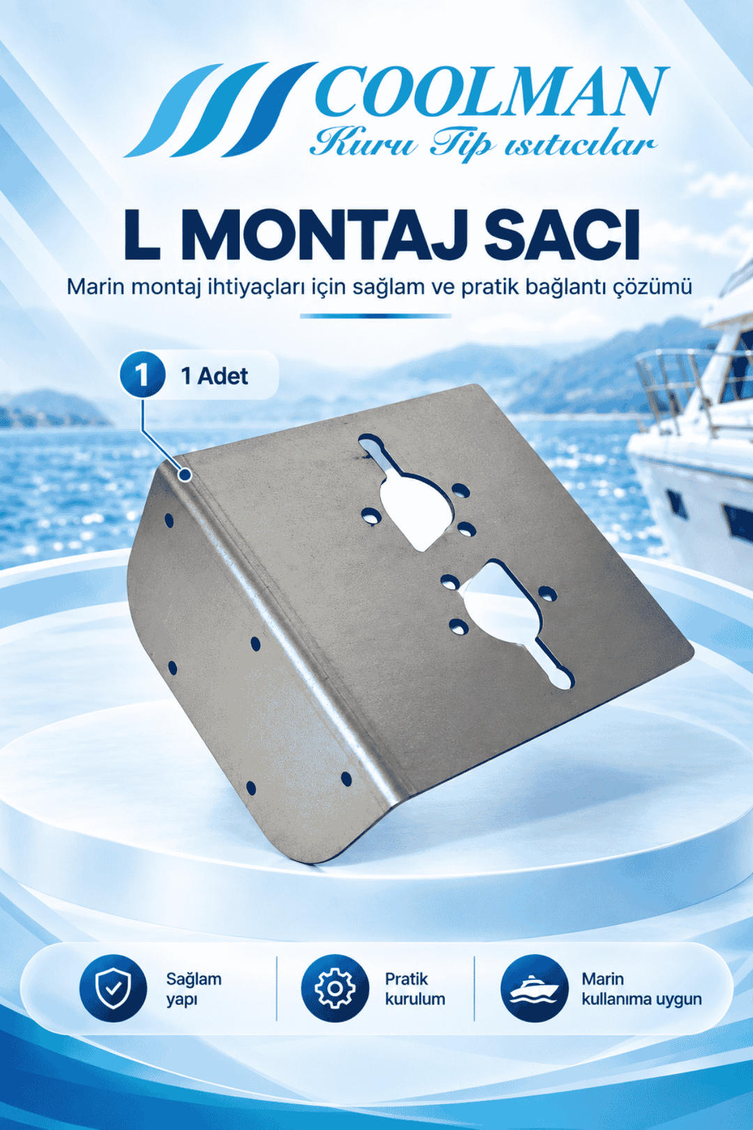 Tekne ve Marin Dizel Isıtıcı Montaj Seti