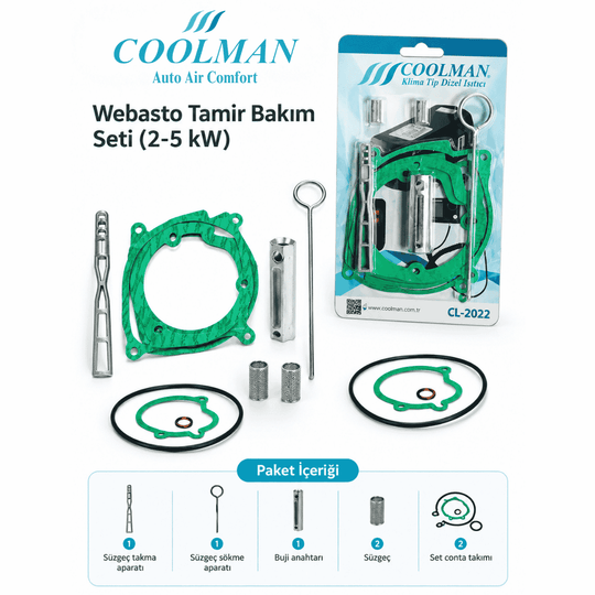 Webasto Tamir Bakım Seti (2-5 kW)
