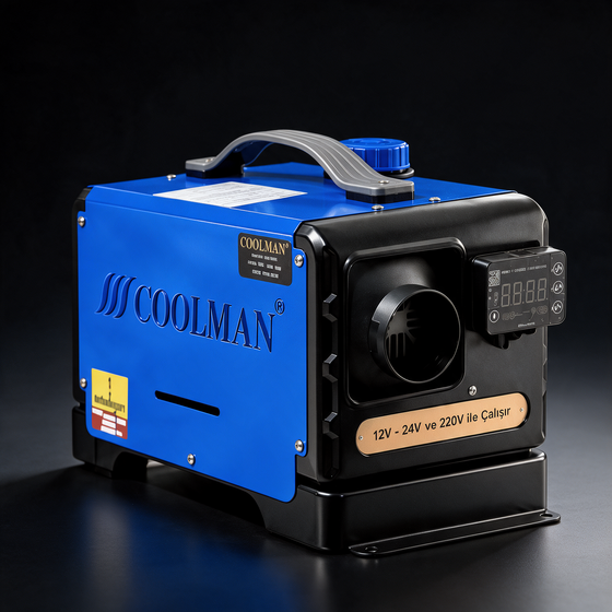 Coolman S44 Portatif Dizel Isıtıcı (5kW)