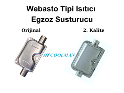 Webasto Tipi Isıtıcı Egzoz Susturucu