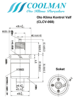 Oto Klima Kontrol Valf (CLCV-068)