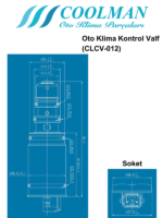 Oto Klima Kontrol Valf (CLCV-012)