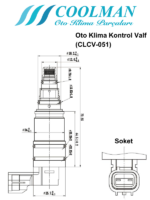 Oto Klima Kontrol Valf (CLCV-051)