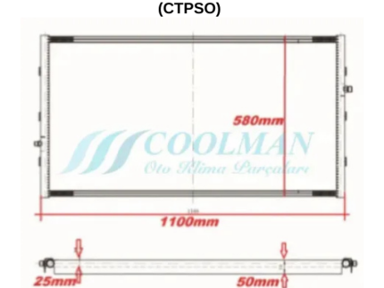 Safkar Klima Kondanser Peteği (CTPSO)