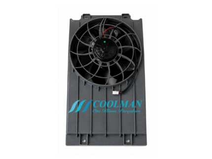 Aksiyel Fan (Axial Fan) Davlumbazlı Komple Set (12V / 24V)