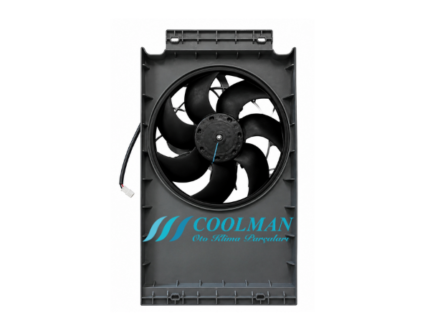Aksiyel Fan (Axial Fan) Davlumbazlı Komple Set (12V / 24V)