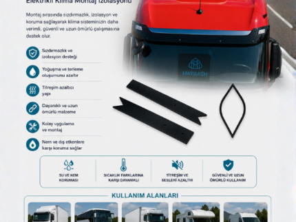 Montaj İzolesi | Elektrikli Klima Montaj İzolasyonu