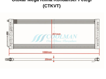Otokar Mega Klima Kondenser Peteği (CTKVT)