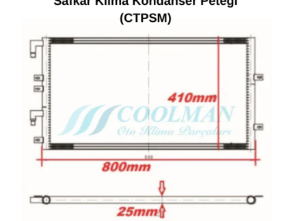 Safkar Klima Kondanser Peteği (CTPSM)