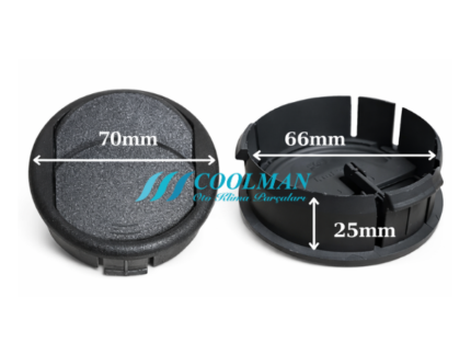 Minibüs Kliması Yuvarlak Hava Menfezi (70mm)