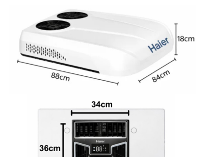 Haier Elektrikli Park Kliması (24V)