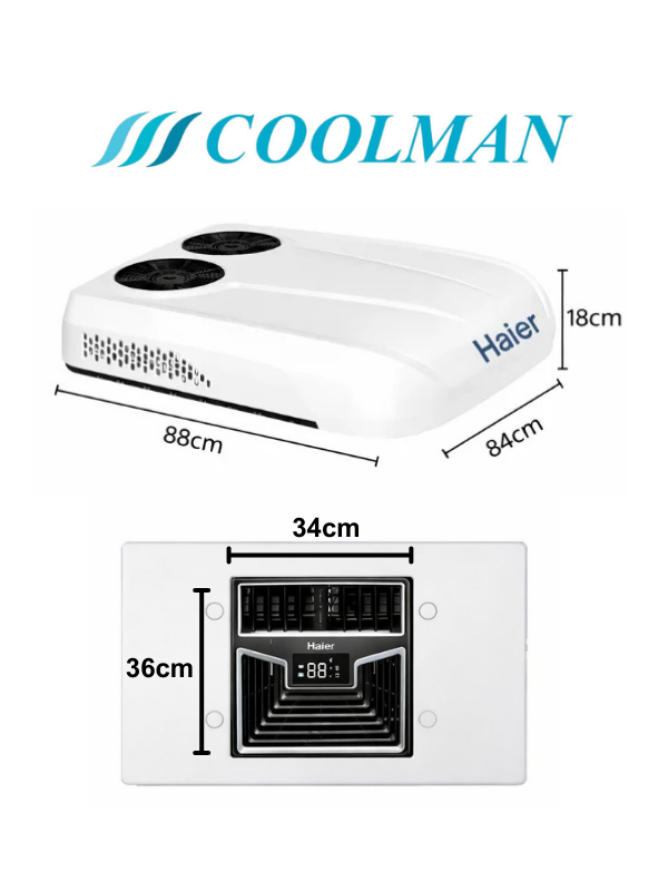 Haier Elektrikli Park Kliması (24V) Haier Elektrikli Park Kliması (24V)