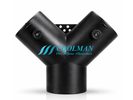 Webasto Tipi Isıtıcı Hava Ayırıcı Klapeli Y Boru (75mm)