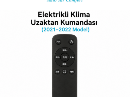 Elektrikli Klima Uzaktan Kumandası (2021–2022 Model)