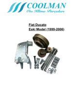 Fiat Ducato Eski Model Klima Braketi (1999-2006)