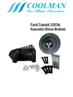 Ford Transit 155'lik Kasnaklı Klima Braketi