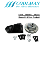 Ford Transit 140'lık Kasnaklı Klima Braketi