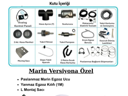 Thermon T4 Marin Dizel Isıtıcı (5kW – 12/24V)